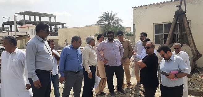 بازدید رئیس مرکز ملی نظارت و ارزیابی عملکرد سازمان برنامه و بودجه کشور از طرح فاضلاب کنارک