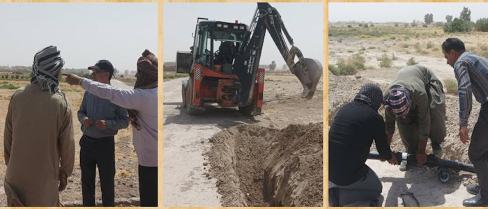 ۱۱ خانوار در شهر جزینک از آب پایدار بهرهمند شدند