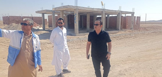 پیشرفت ۹۵ درصدی طرح آبرسانی به سایت نهضت ملی مسکن نوک‌آباد