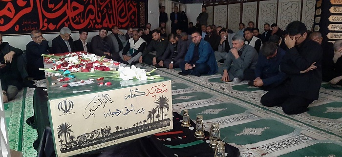 عطر حضور شهید گمنام در آیین گرامیداشت شهادت حضرت زهرا(س)