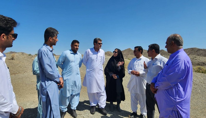بازدید مدیرعامل شرکت آب و فاضلاب سیستان و بلوچستان از طرح آبرسانی به روستای ۲۵۰۰ نفری «رامک» فنوج