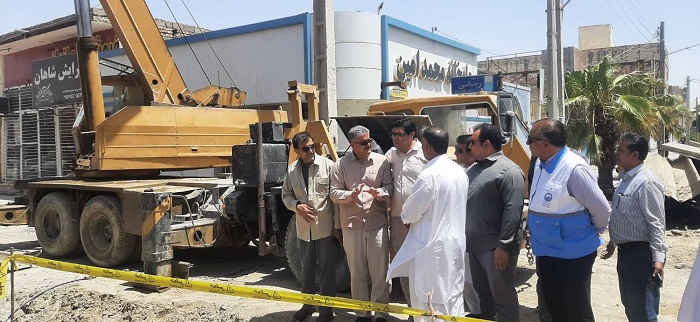 پیشرفت ۷۵ درصدی بازسازی شبکه فاضلاب در مناطق مرکزی شهر زابل
