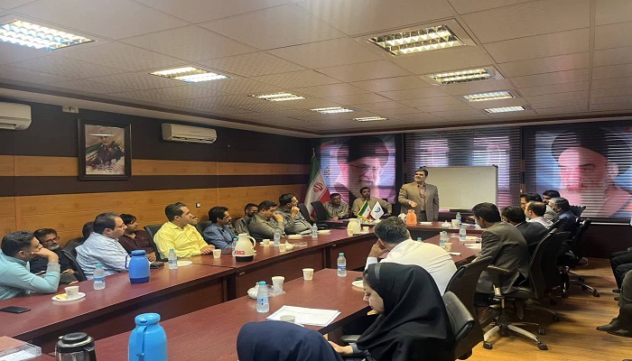 با حضور فرماندار، جلسه جهاد تبیین در امور آبفای زاهدان برگزار شد