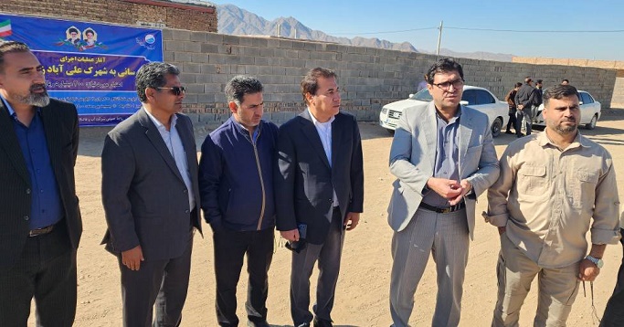 عملیات آبرسانی به روستای محروم علی‌آباد زردچاه آغاز شد